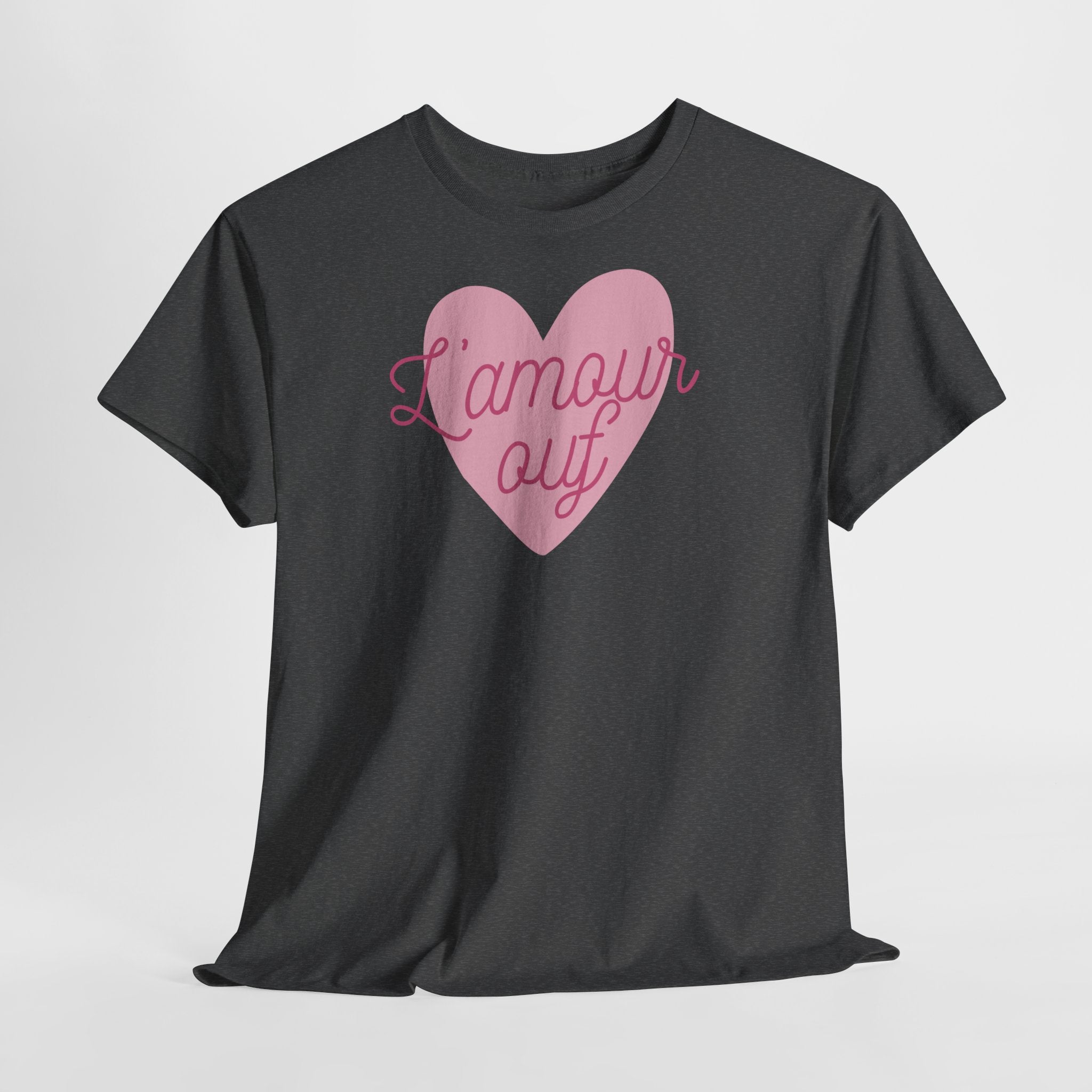 L'amour Ouf Heart T‑Shirt - Heat Mess