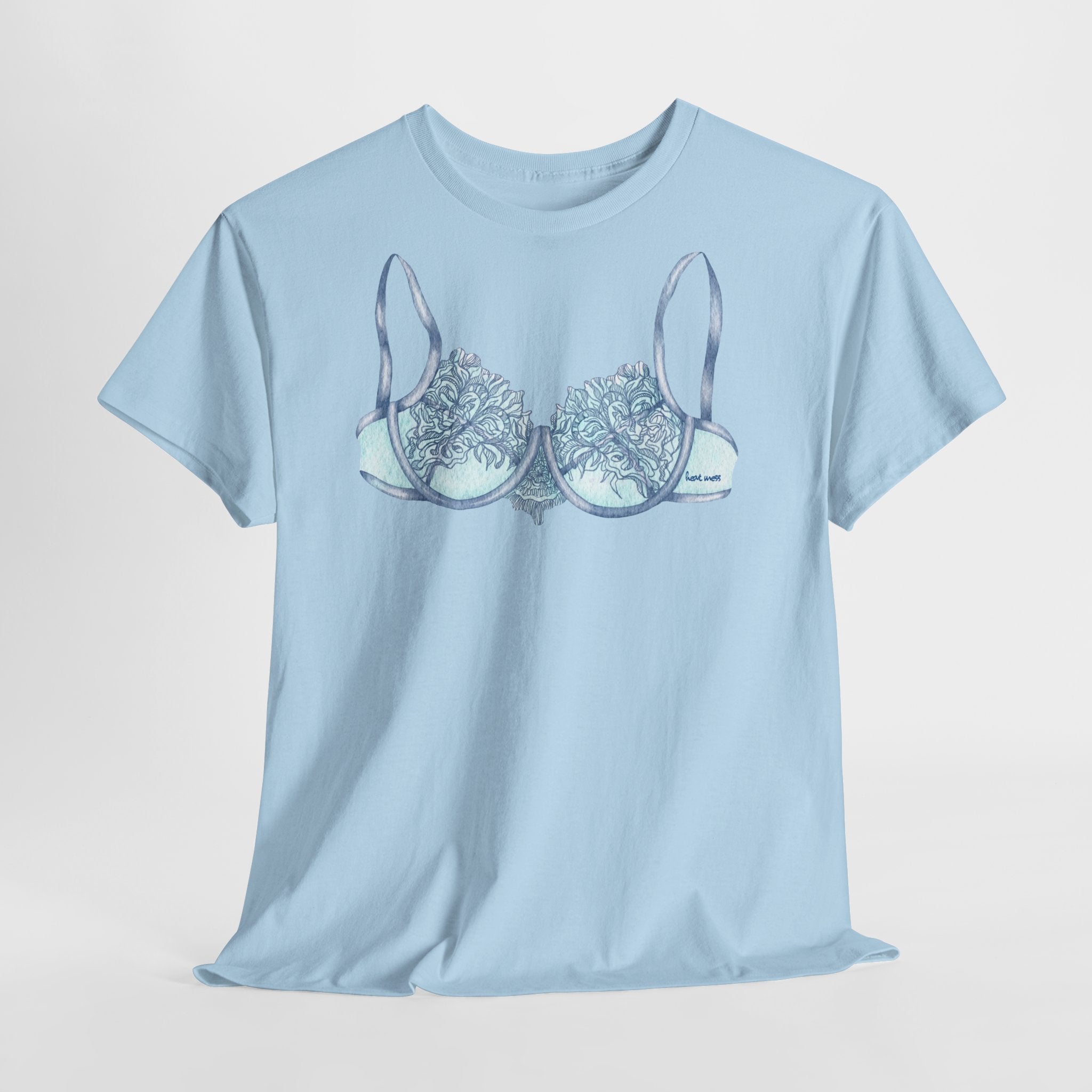 Lace Bra T-Shirt - Heat Mess