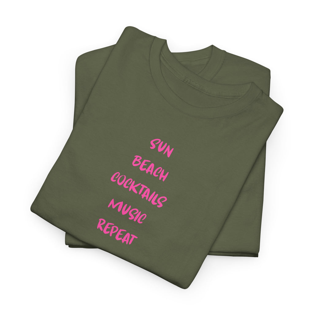 "Sun Beach Cocktails .." T-Shirt