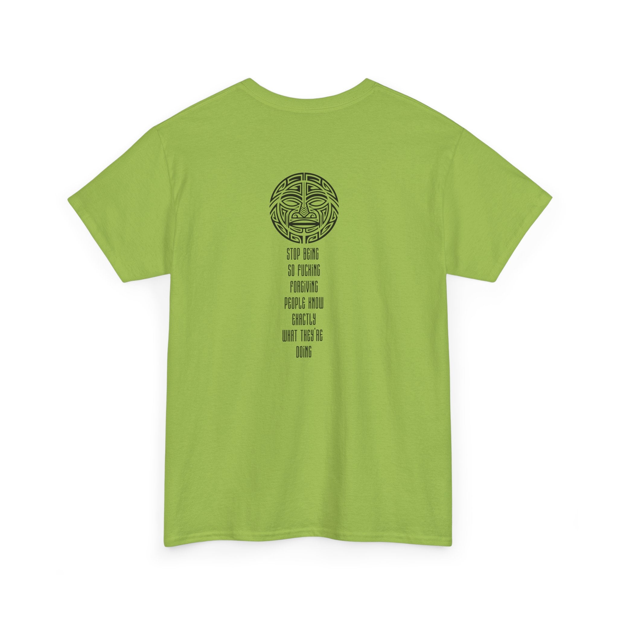 Minimal Back Circle T-Shirt - Heat Mess