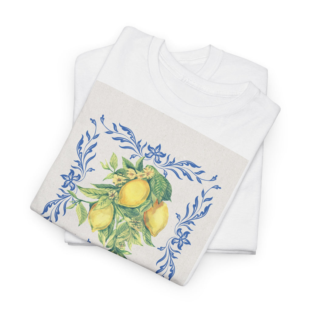 Lemons Botanical T- Shirt - Heat Mess