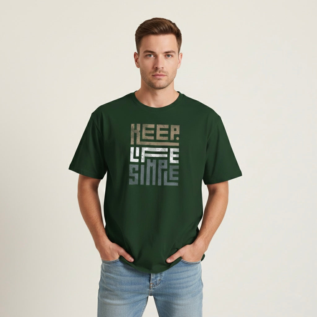 Keep Life Simple T-Shirt - Heat Mess