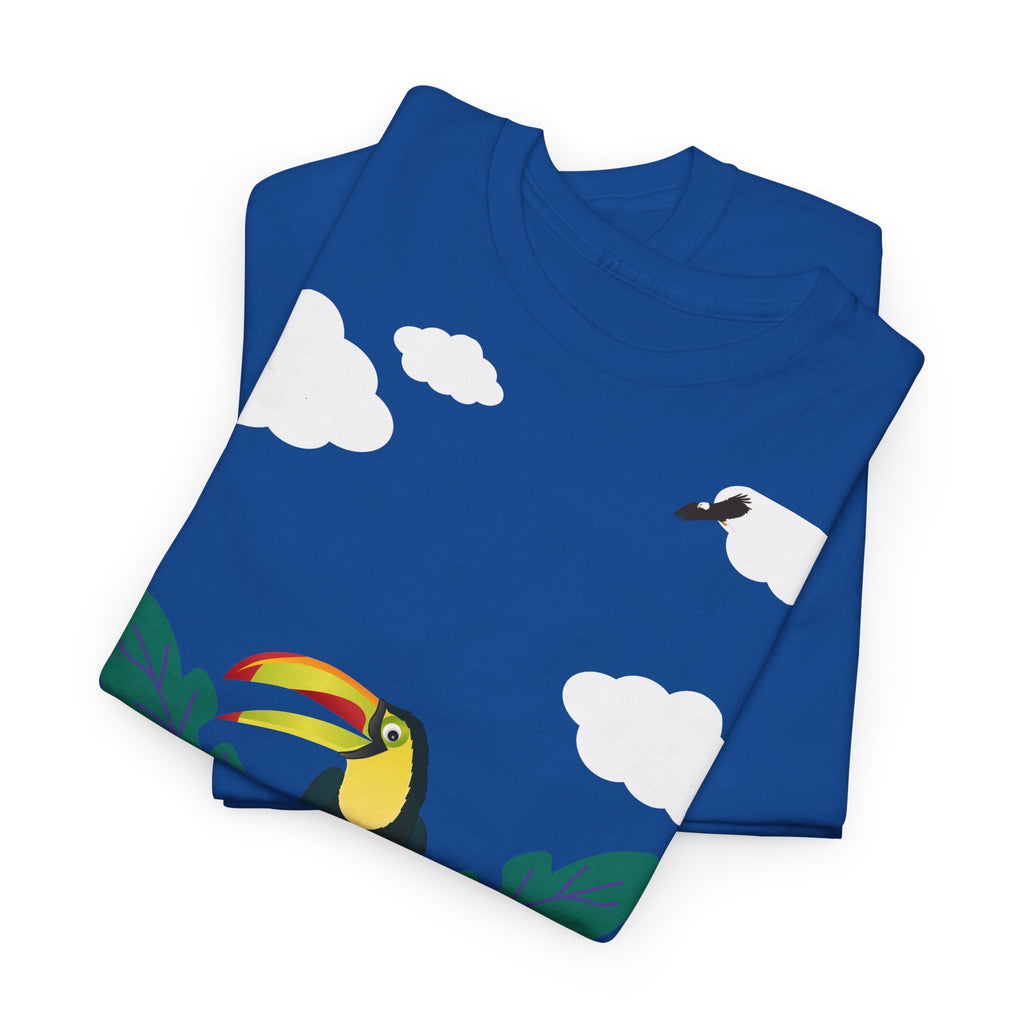 Toucan Tropical Jungle T-Shirt - Heat Mess