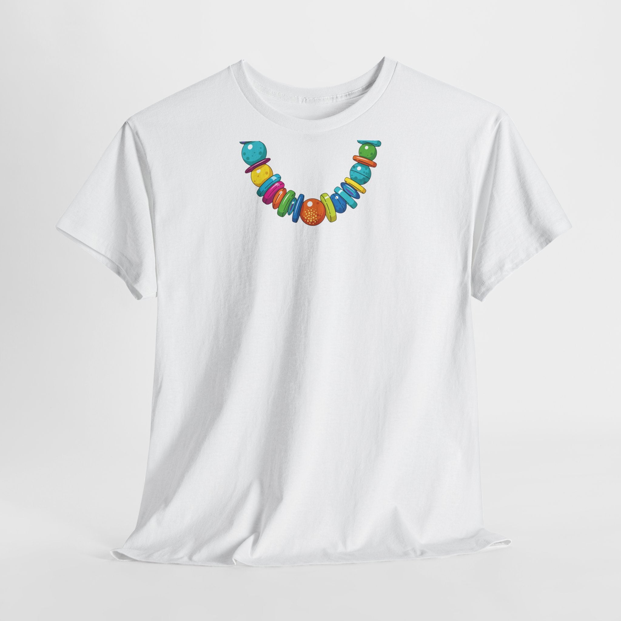 Colorful Necklace T-Shirt - Heat Mess