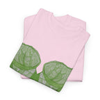 Green Lace Bralette T-Shirt - Heat Mess