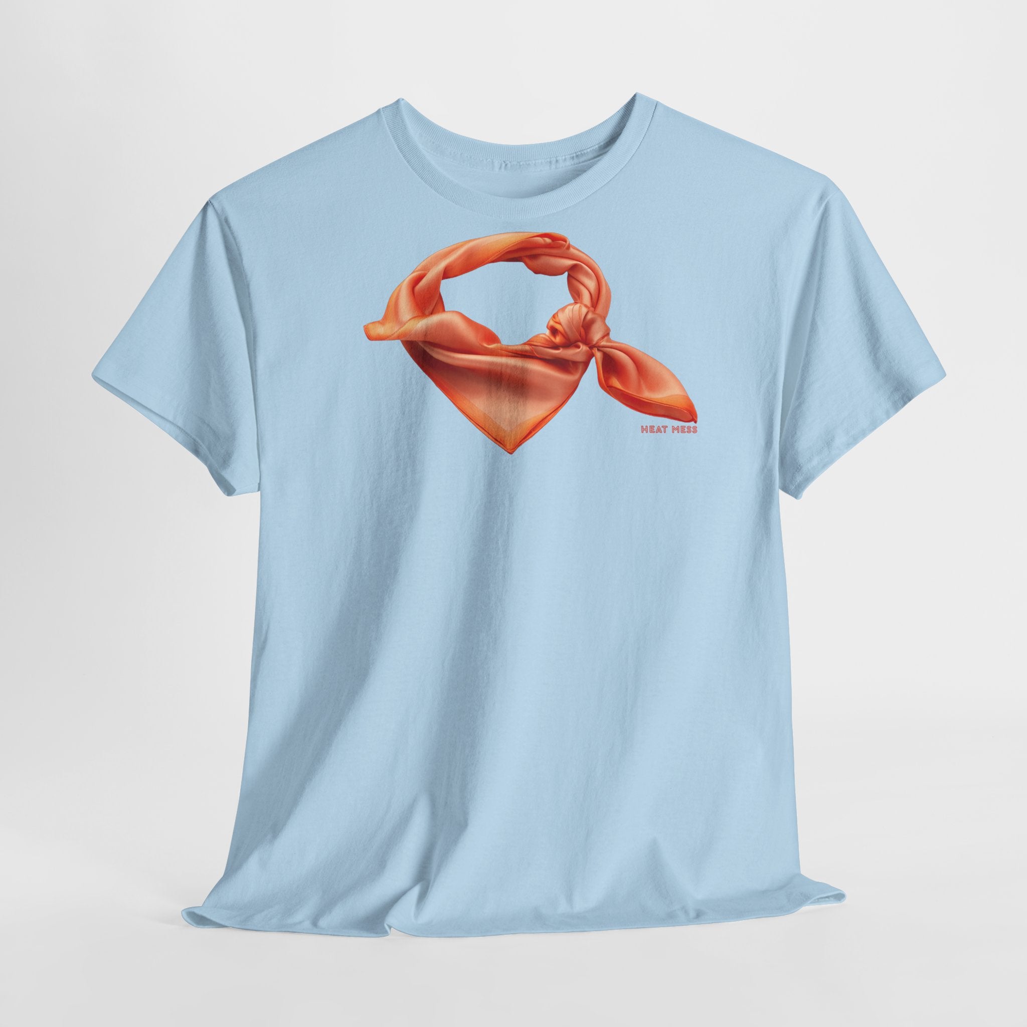 Silk Scarf Graphic T-Shirt - Heat Mess