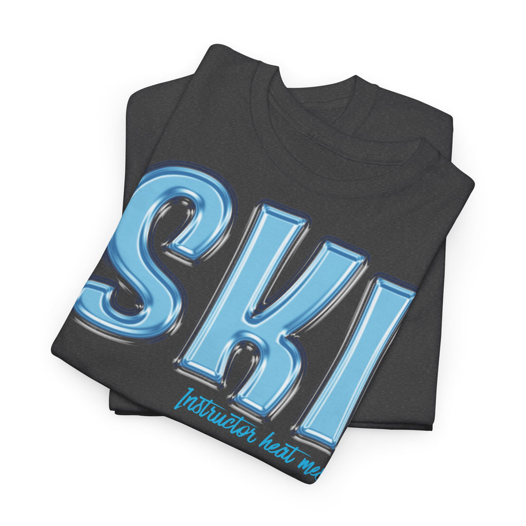 Ski Instructor T-Shirt Graphic Tee - Heat Mess