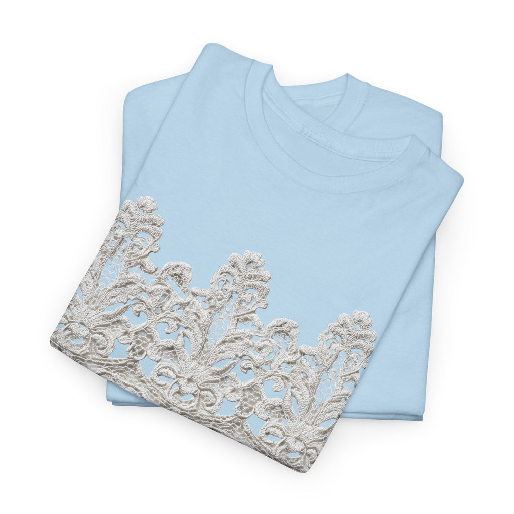 Floral Lace Crown T-Shirt - Heat Mess