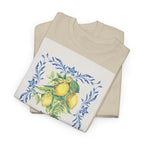 Lemons Botanical T- Shirt - Heat Mess