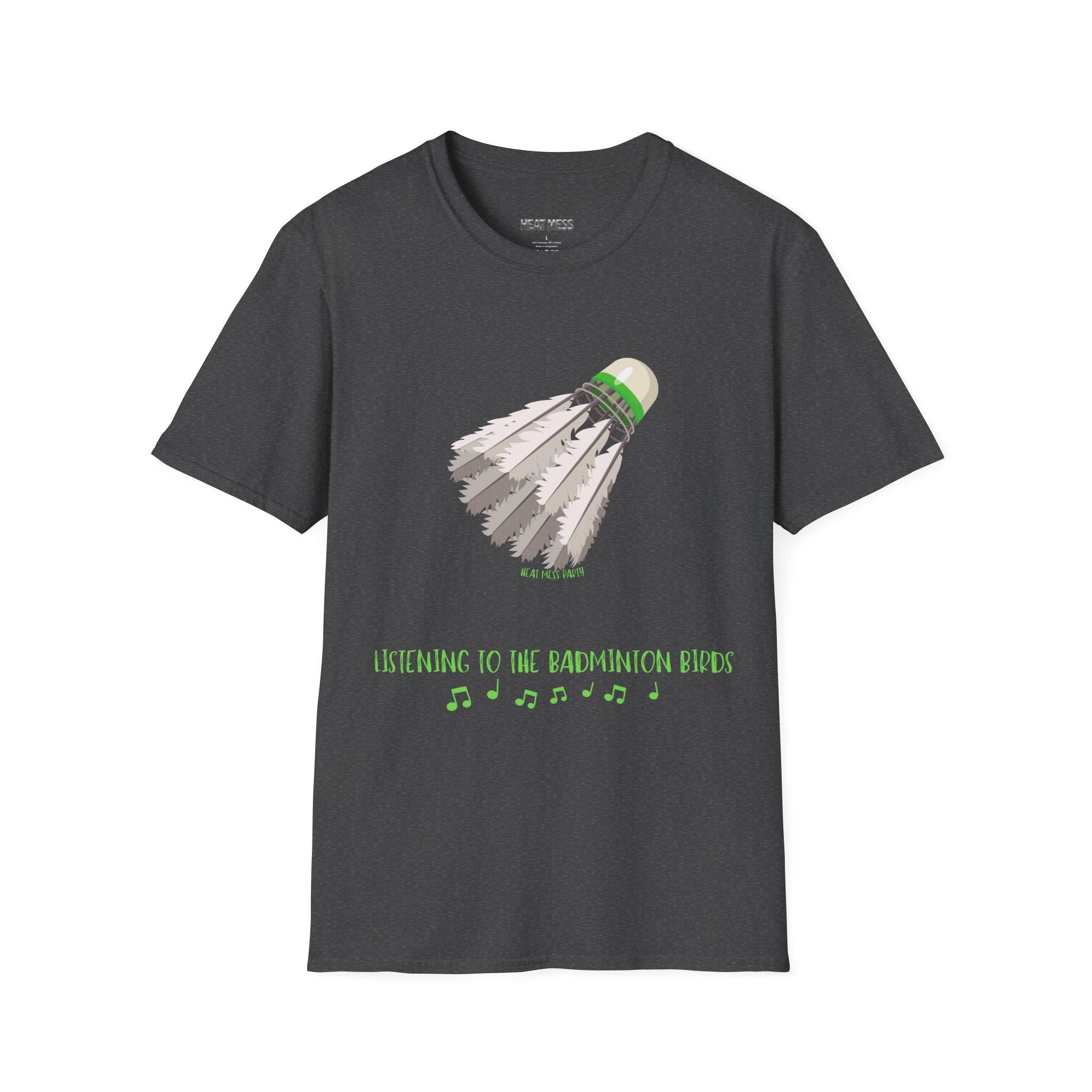 Badminton Shuttlecock T-Shirt - Heat Mess