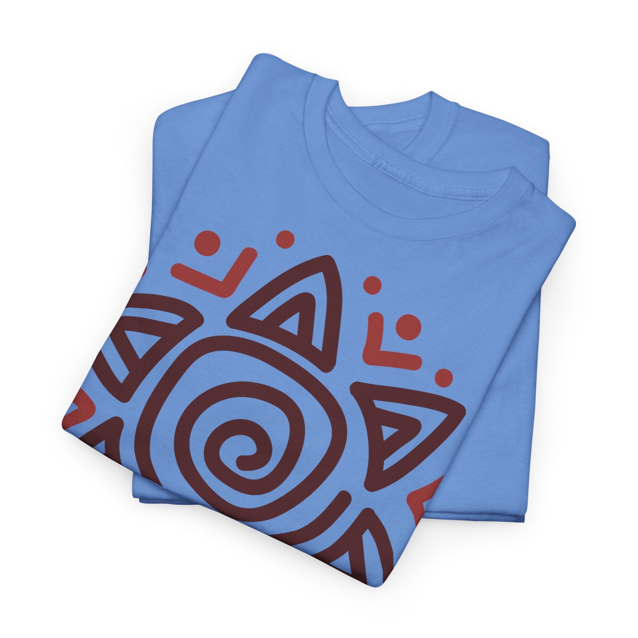 Sun Spiral Boho Tribal Sun T-Shirt - Heat Mess