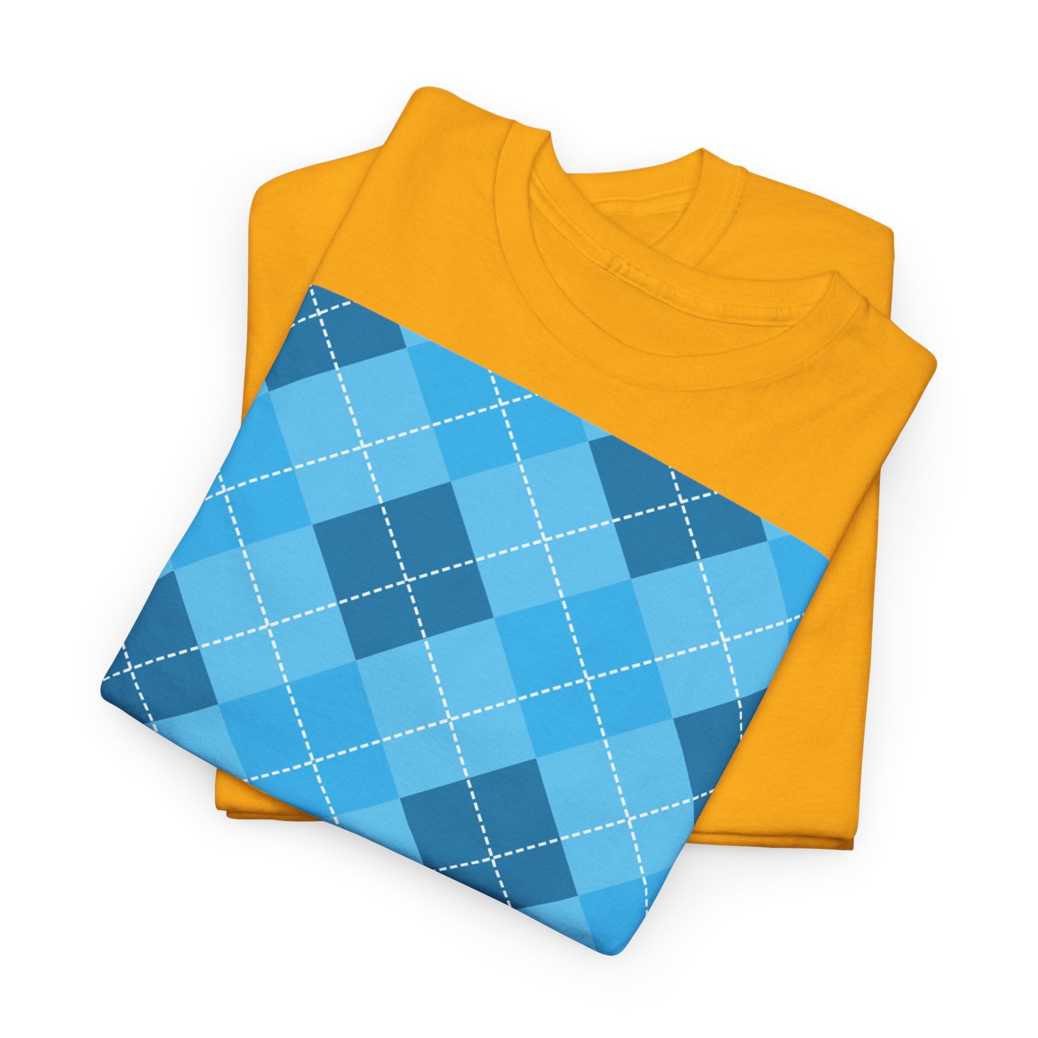 Blue "Keep Heart, Keep Smiling" T-Shirt - Heat Mess