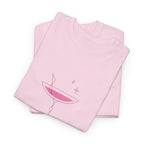 Minimal Pink Martini Tee - Heat Mess