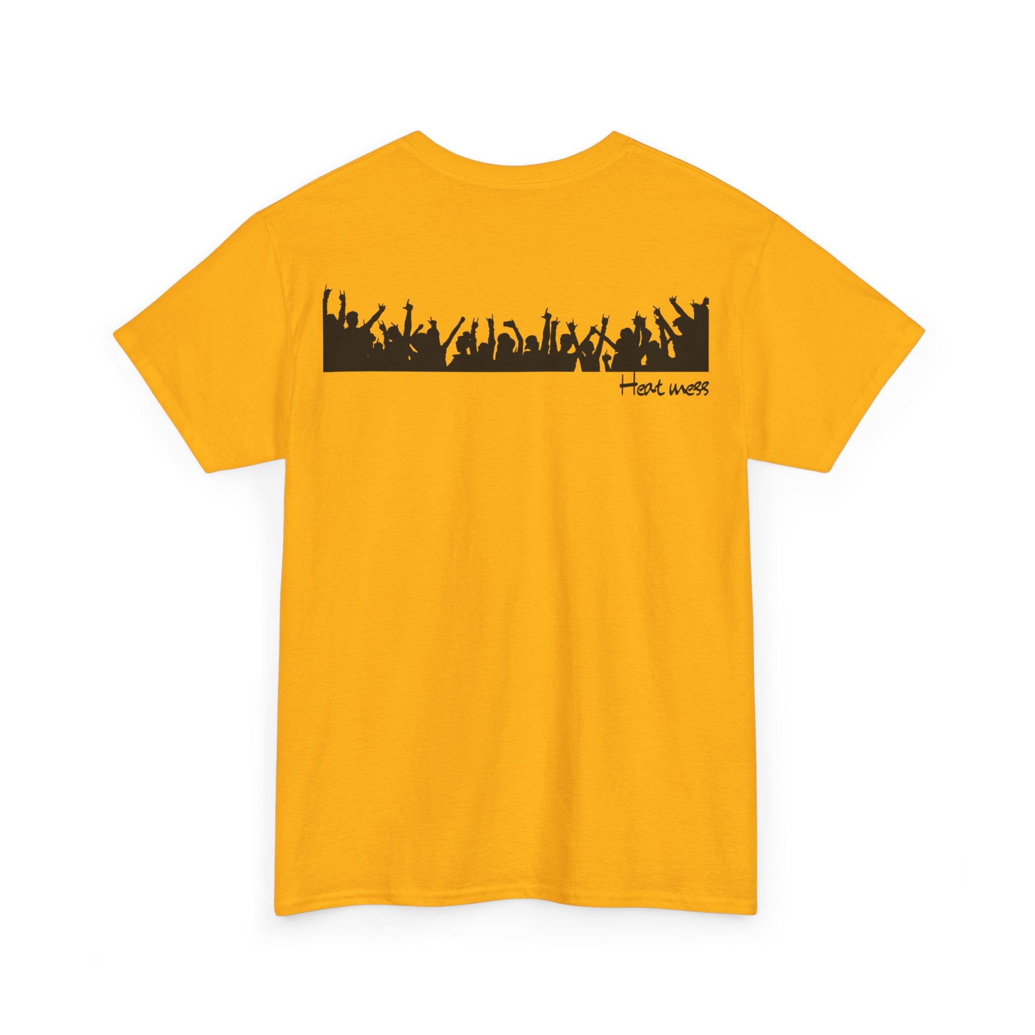 Concert Crowd Silhouette T‑Shirt - Heat Mess