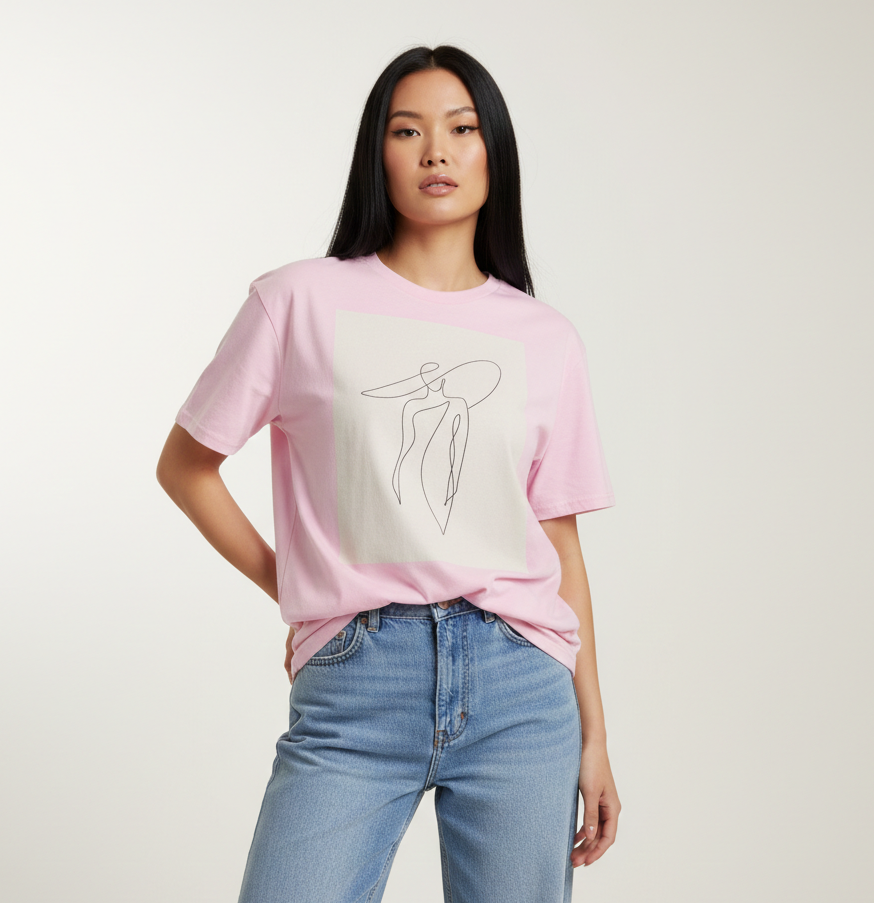 Art Woman T-Shirt - Heat Mess