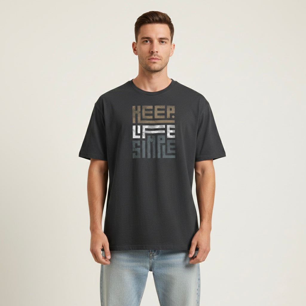 Keep Life Simple T-Shirt - Heat Mess