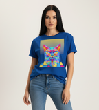 Pop Art Cat T-Shirt - Heat Mess