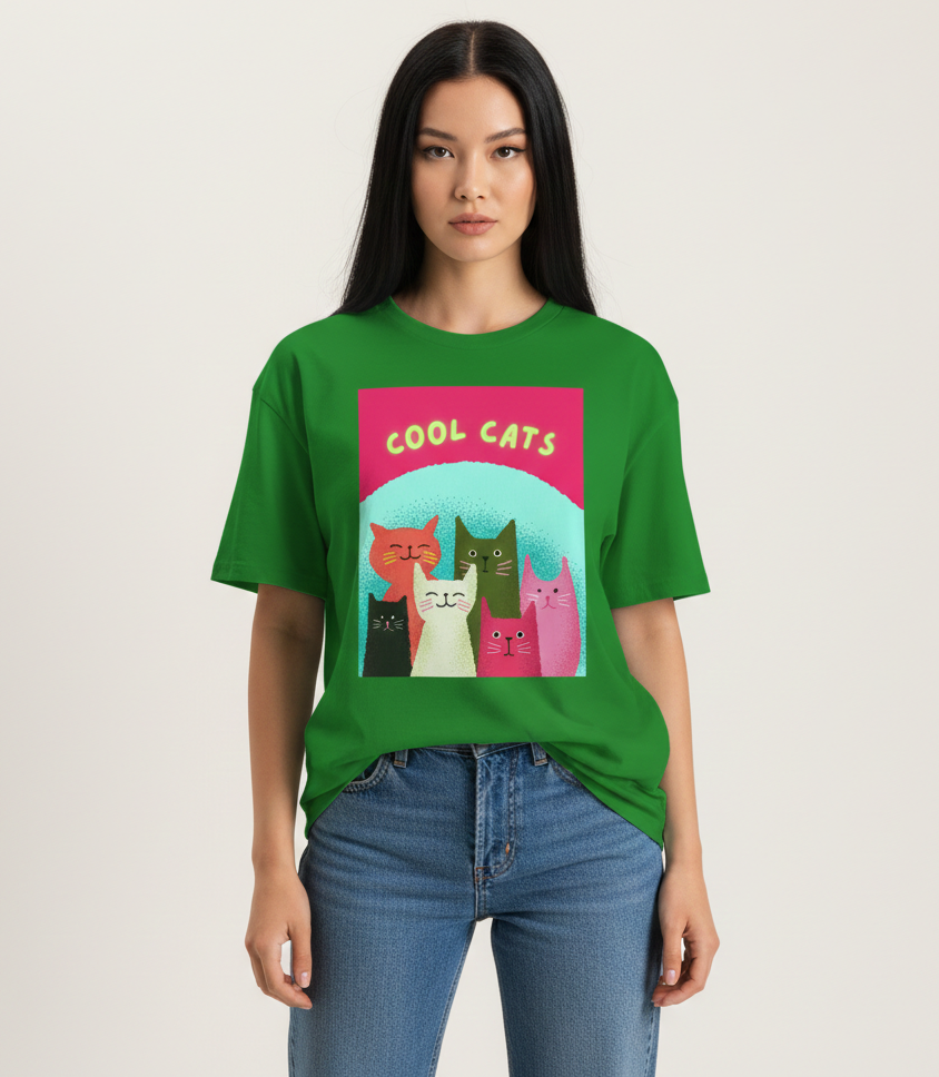 Cool Cats T-Shirt - Heat Mess