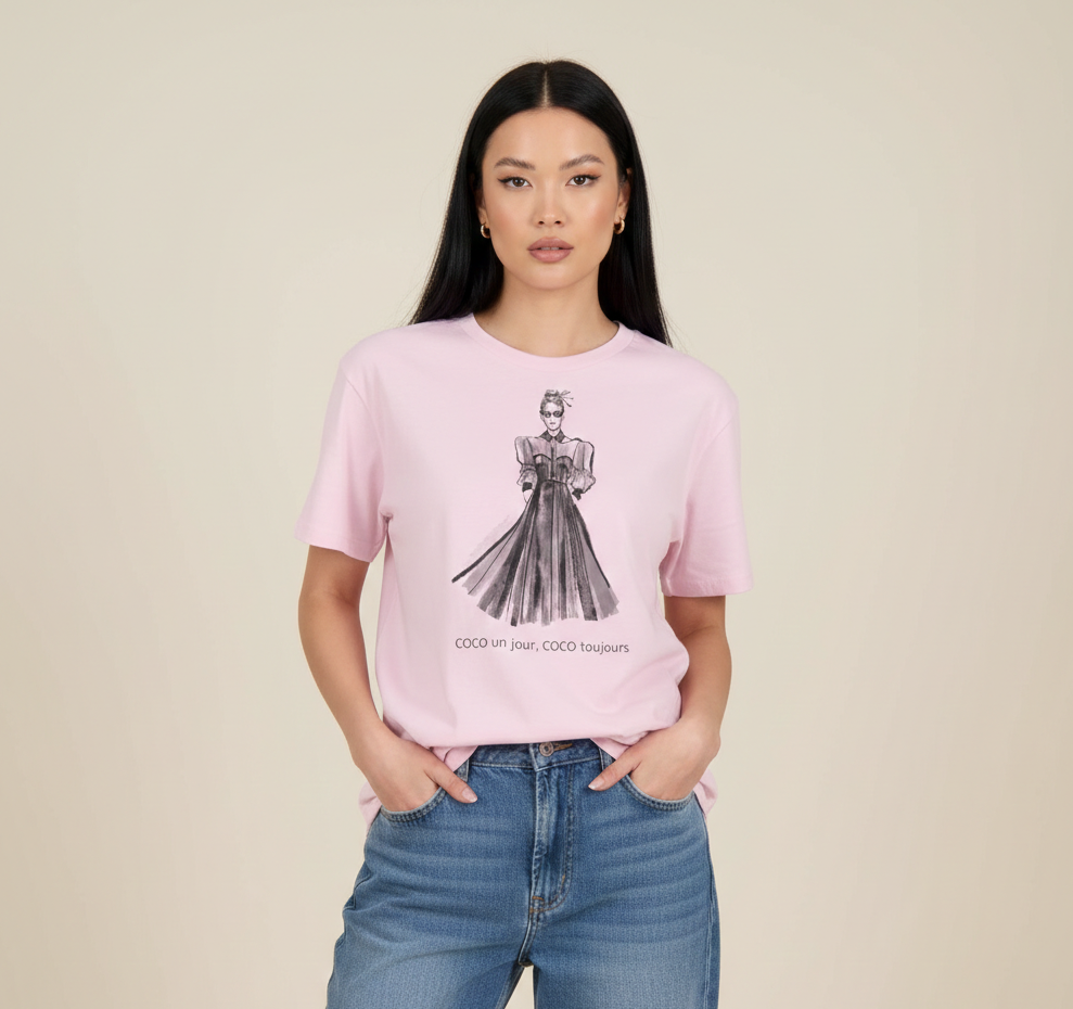 Fashion 'Coco et moi' T-Shirt - Heat Mess