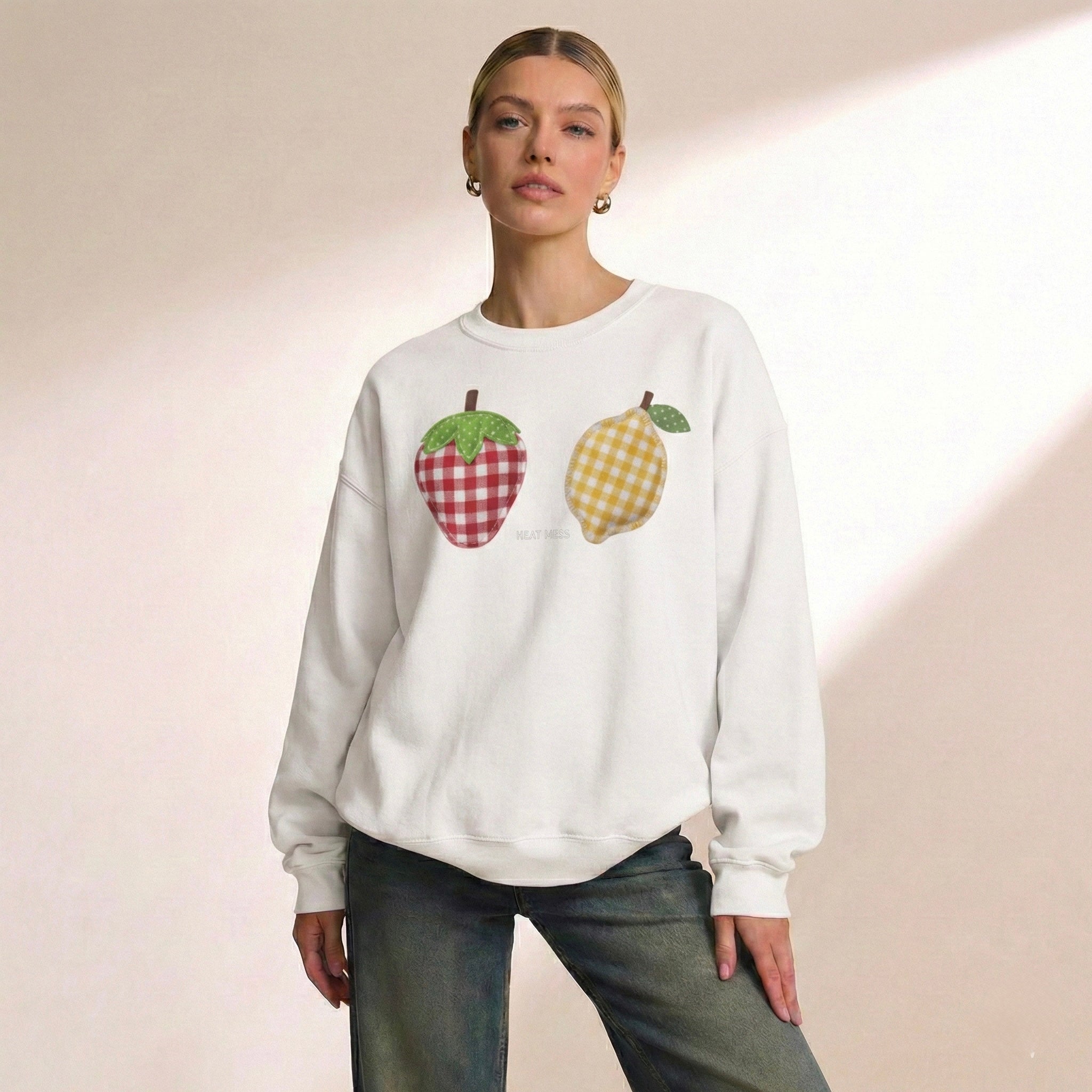 Strawberry & Lemon Sweatshirt - Heat Mess