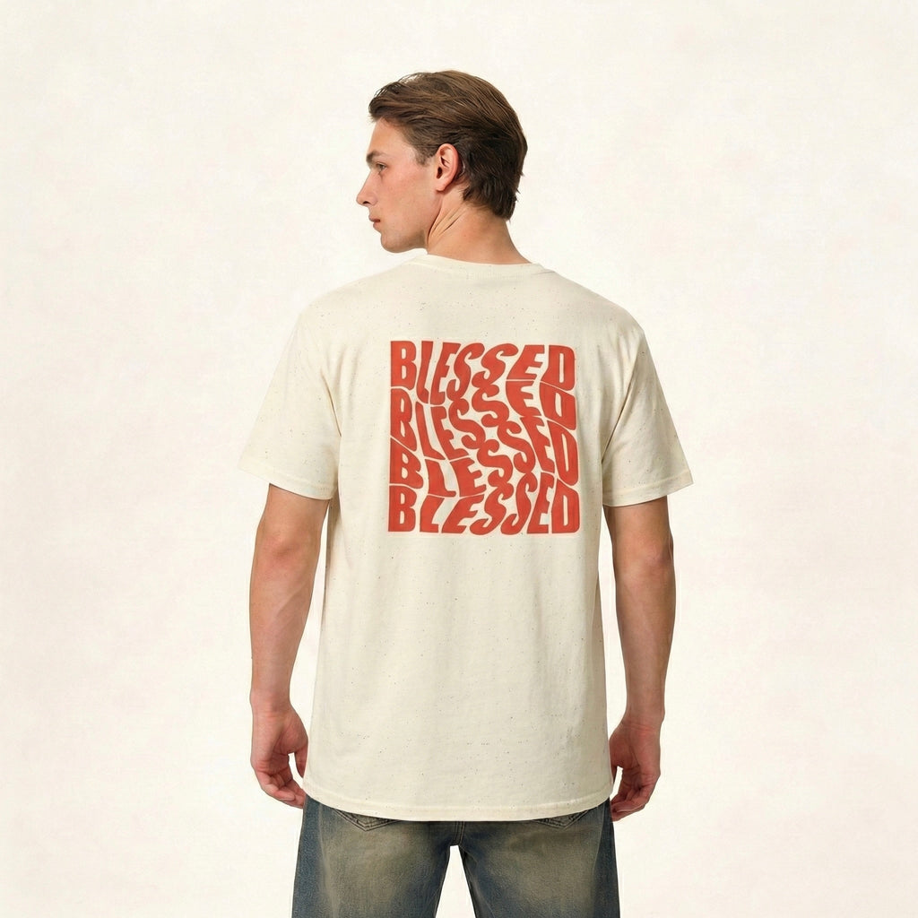 Blessed Retro Wave T-Shirt - Heat Mess
