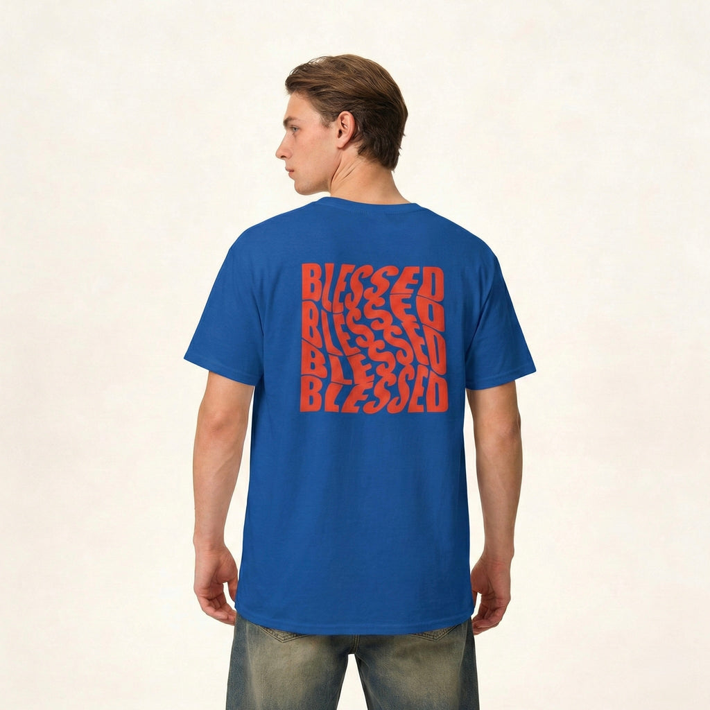 Blessed Retro Wave T-Shirt - Heat Mess
