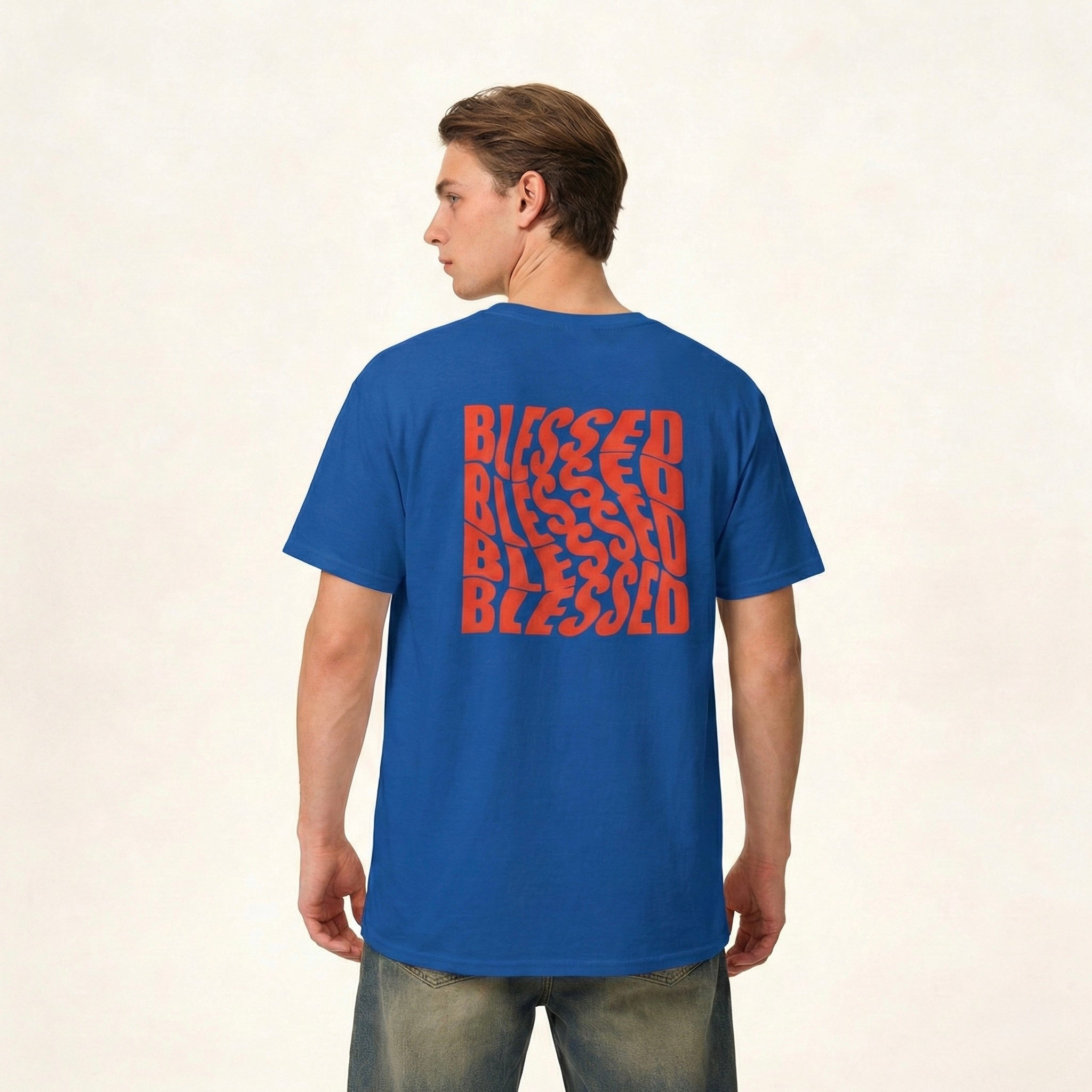 Blessed Retro Wave T-Shirt - Heat Mess