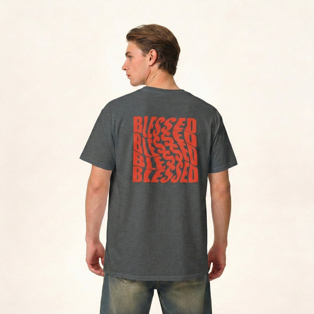 Blessed Retro Wave T-Shirt - Heat Mess