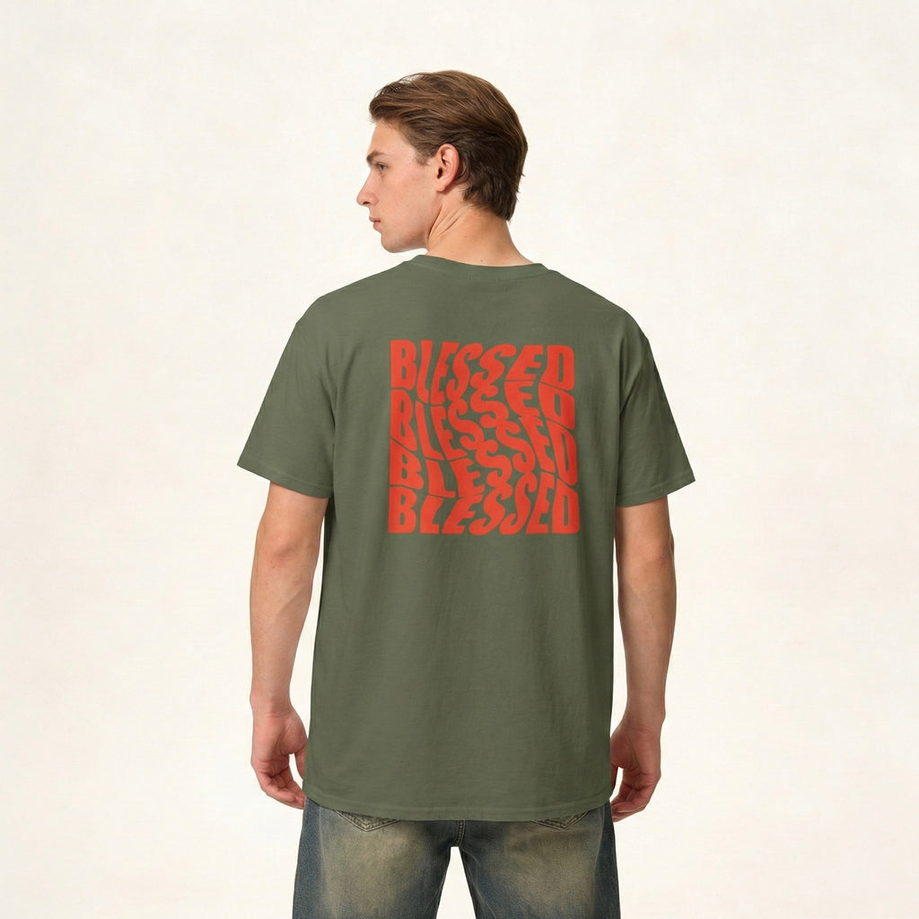 Blessed Retro Wave T-Shirt - Heat Mess