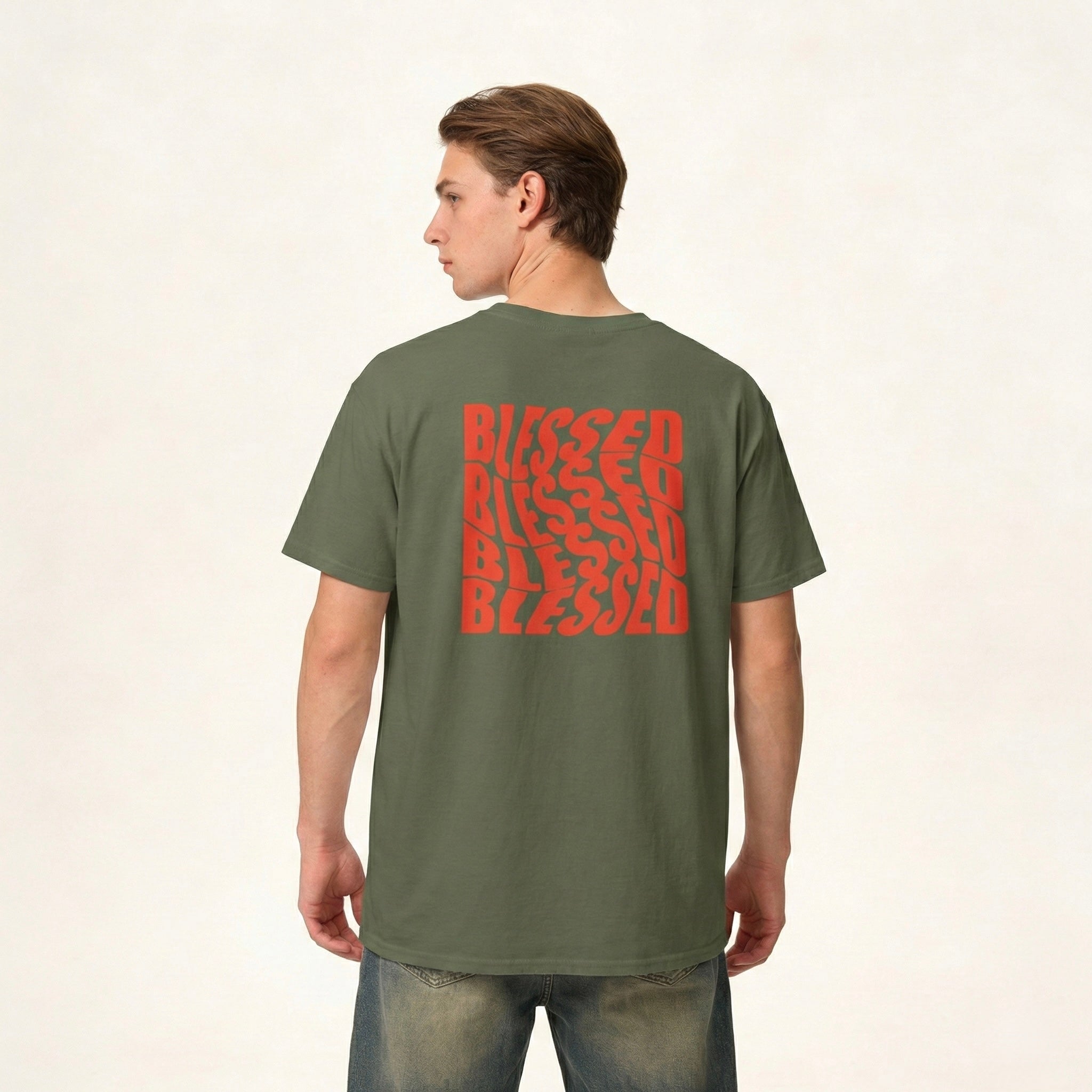 Blessed Retro Wave T-Shirt - Heat Mess