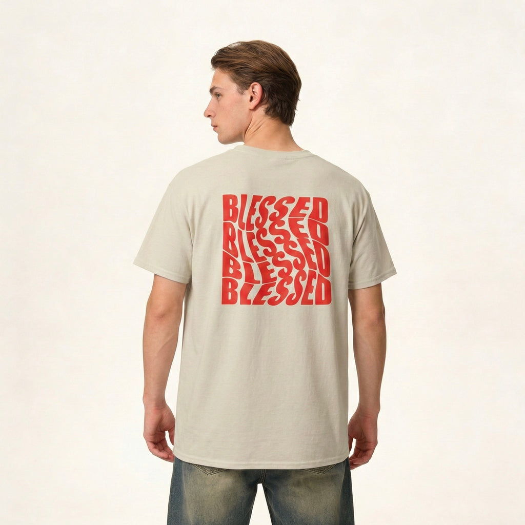 Blessed Retro Wave T-Shirt - Heat Mess