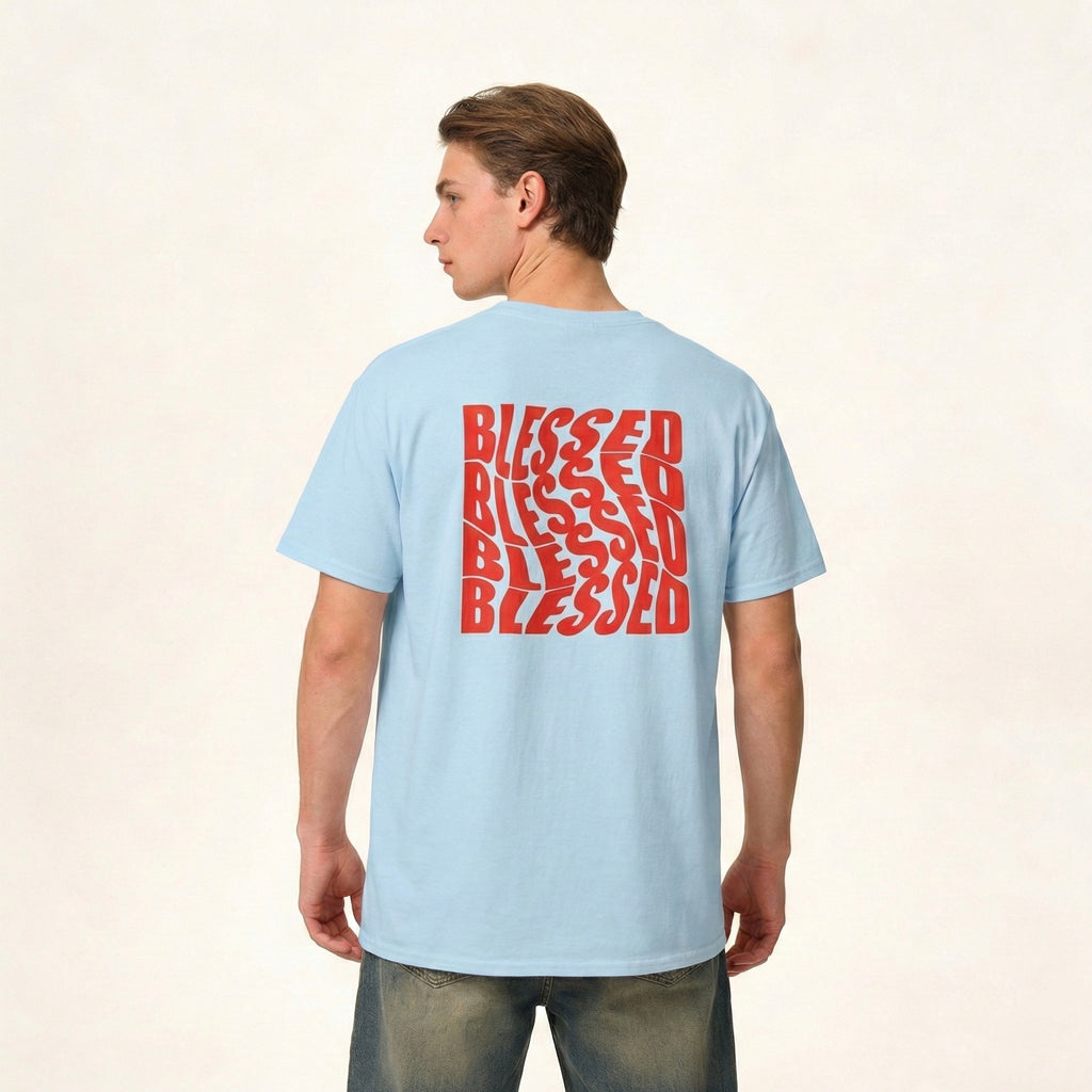 Blessed Retro Wave T-Shirt - Heat Mess