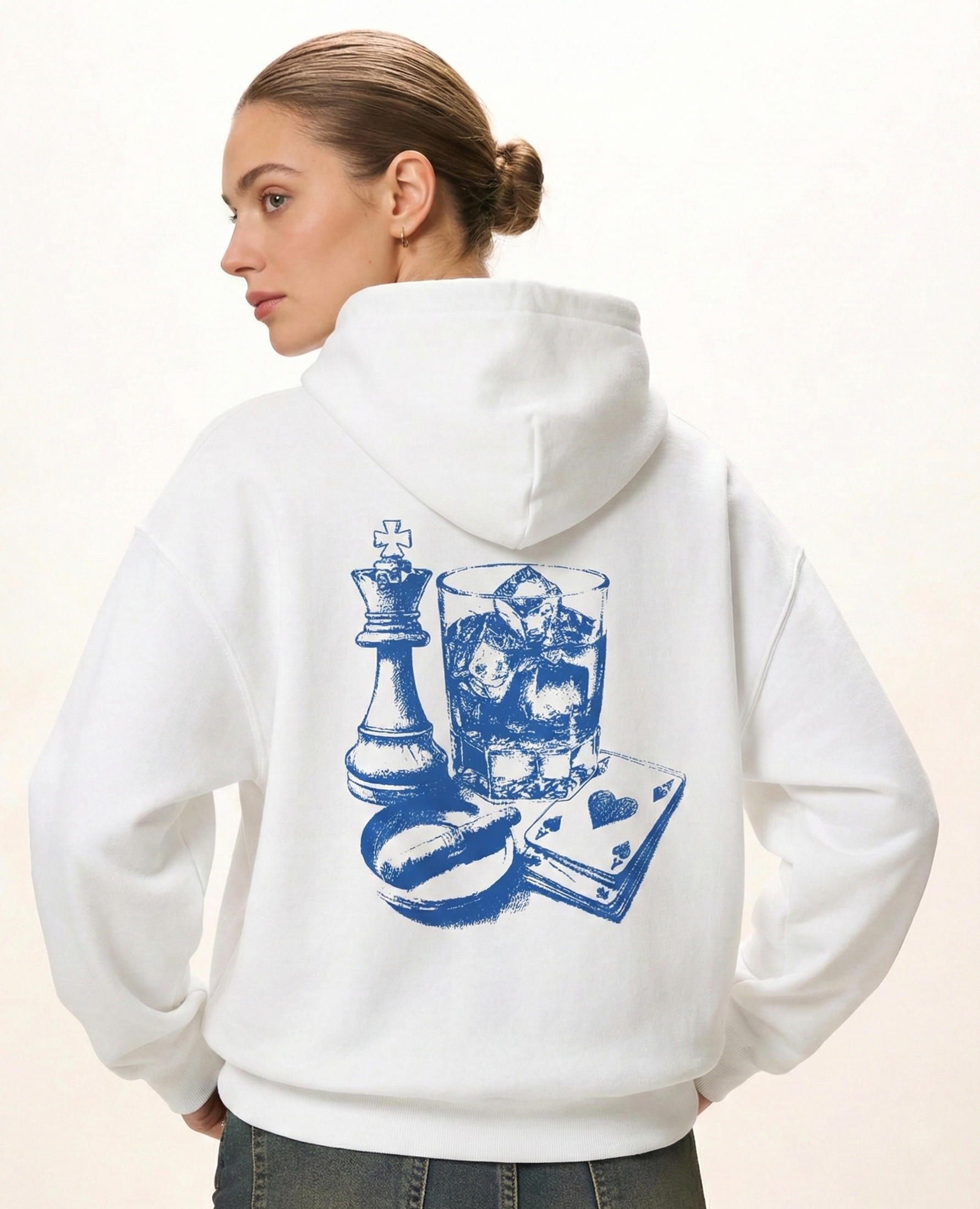 Chess & Whiskey Hoodie - Heat Mess