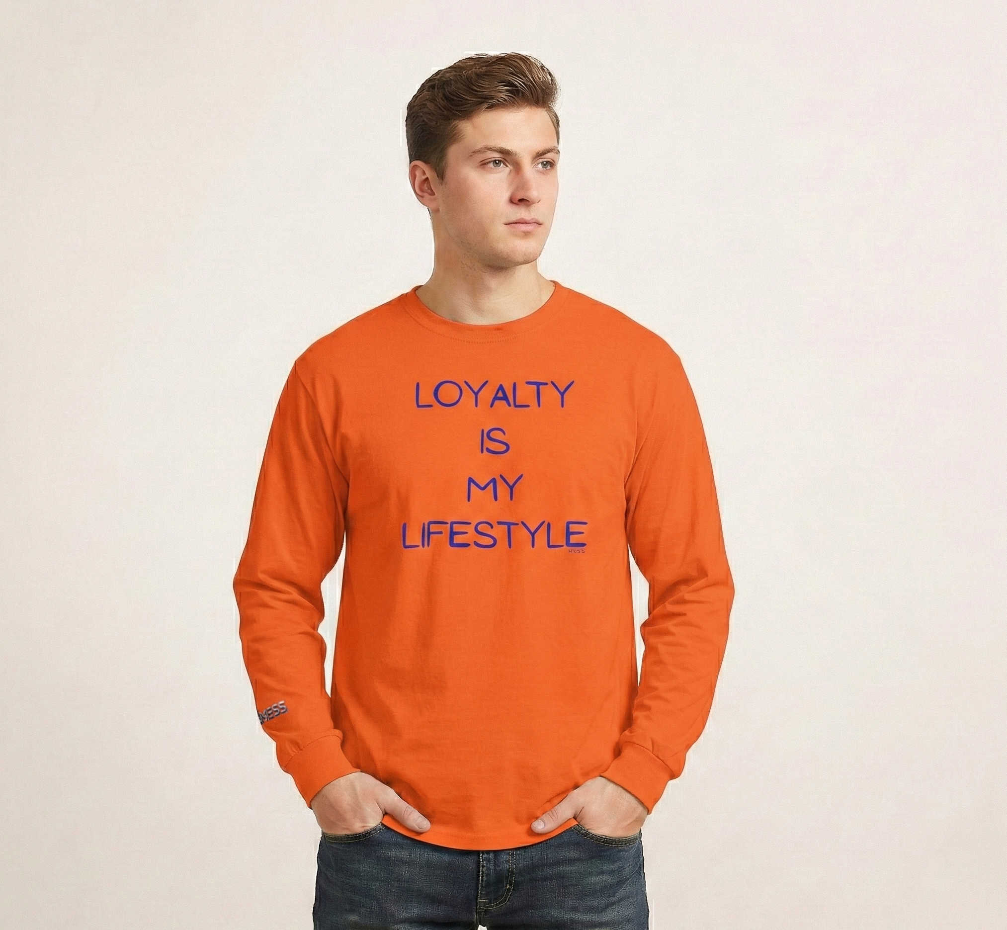 Loyalty Is My Lifestyle Long Sleeve T-Shirt - Heat Mess