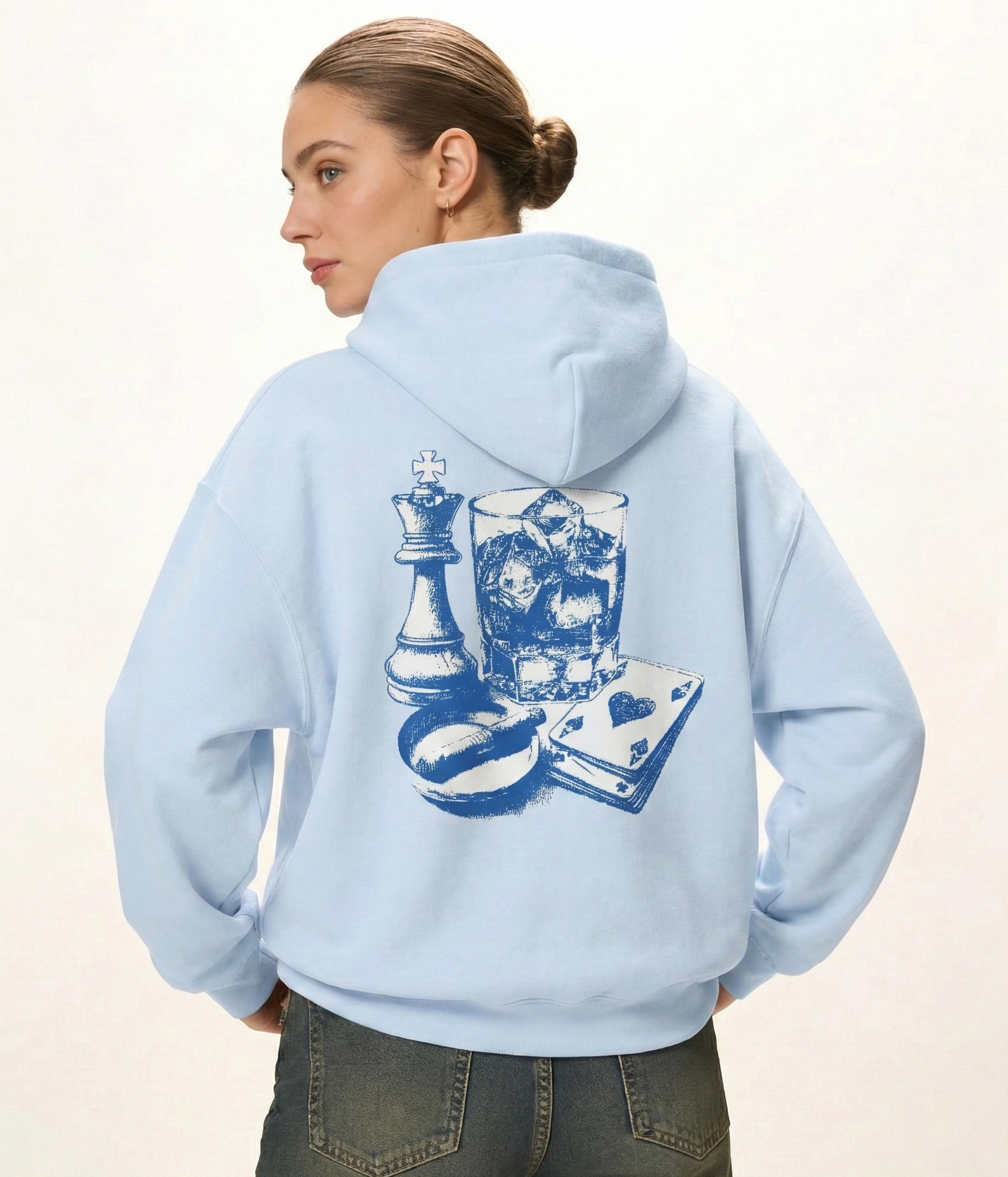 Chess & Whiskey Hoodie - Heat Mess