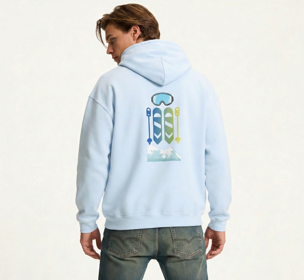 Ski Hoodie - Heat Mess