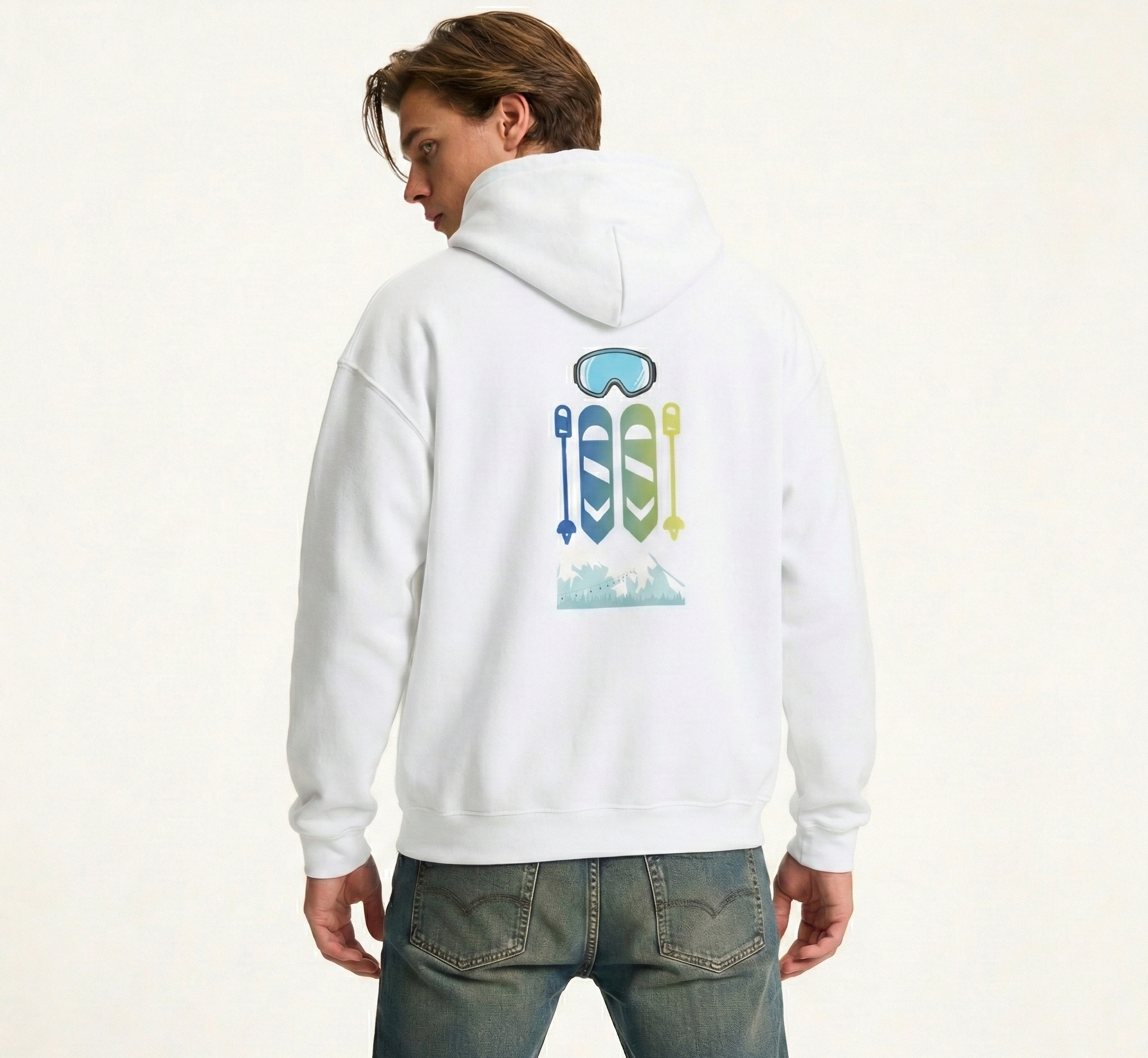 Ski Hoodie - Heat Mess