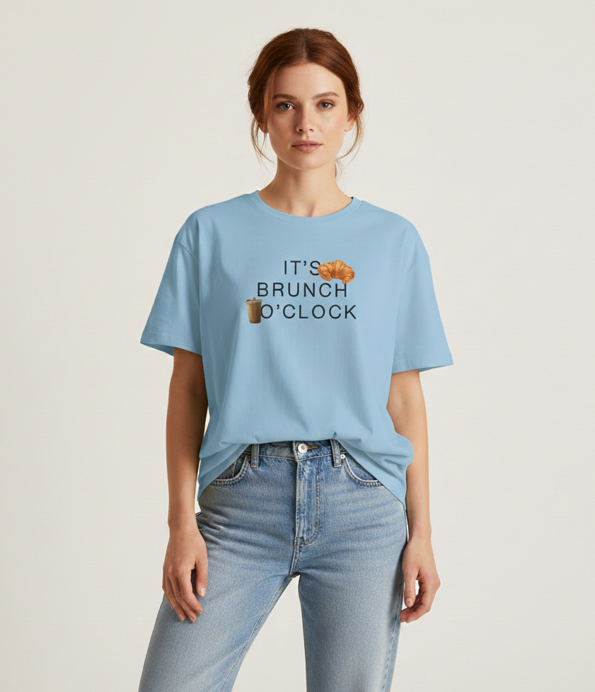 "It's Brunch O'Clock" T-Shirt - Heat Mess
