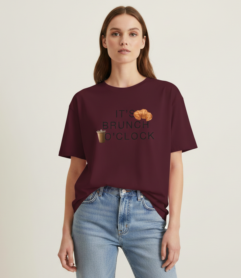 "It's Brunch O'Clock" T-Shirt - Heat Mess