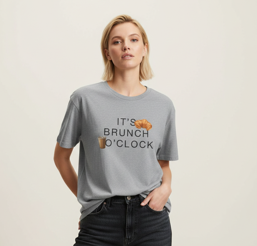 "It's Brunch O'Clock" T-Shirt - Heat Mess