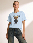 California Teddy Bear T‑Shirt - Heat Mess