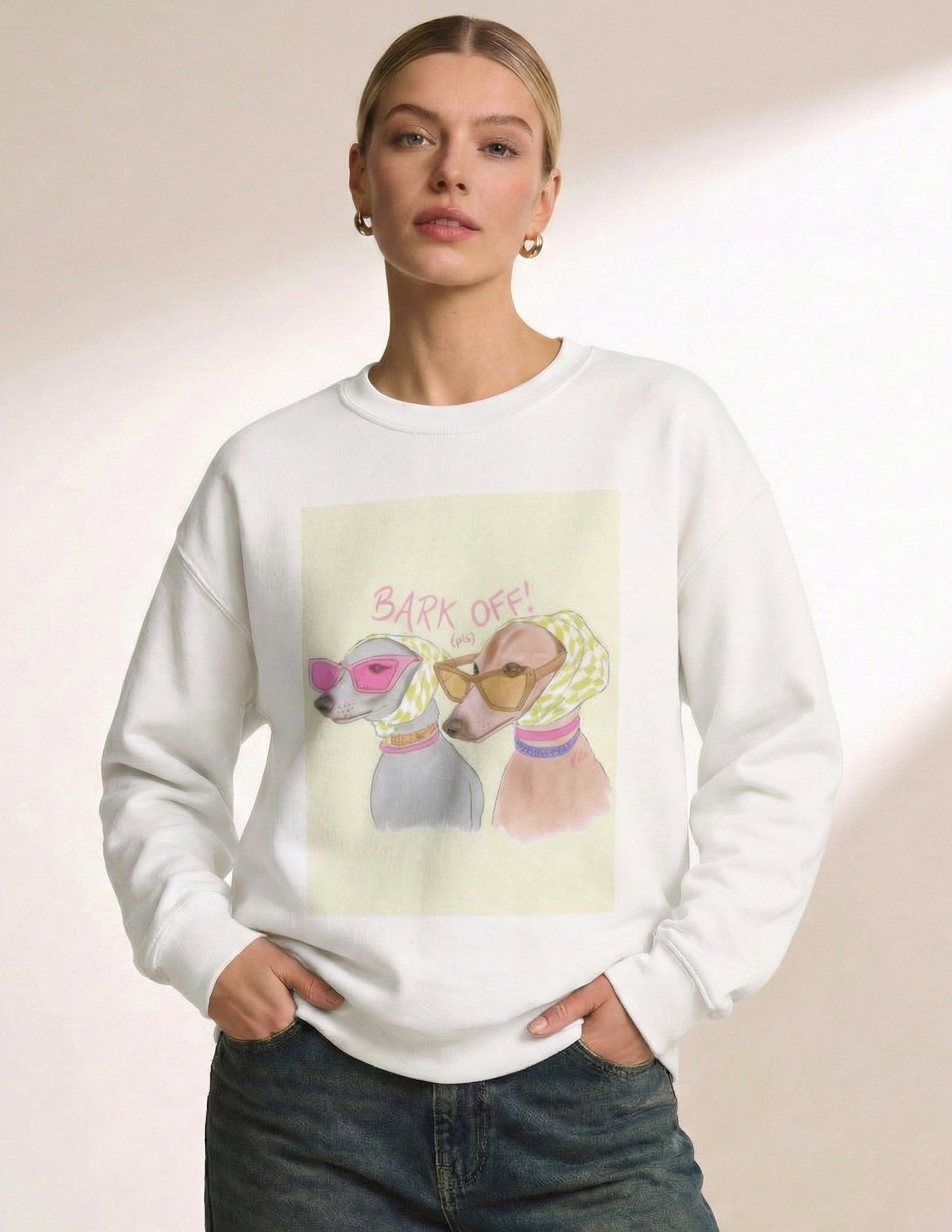 Bark Off Sweatshirt - Heat Mess