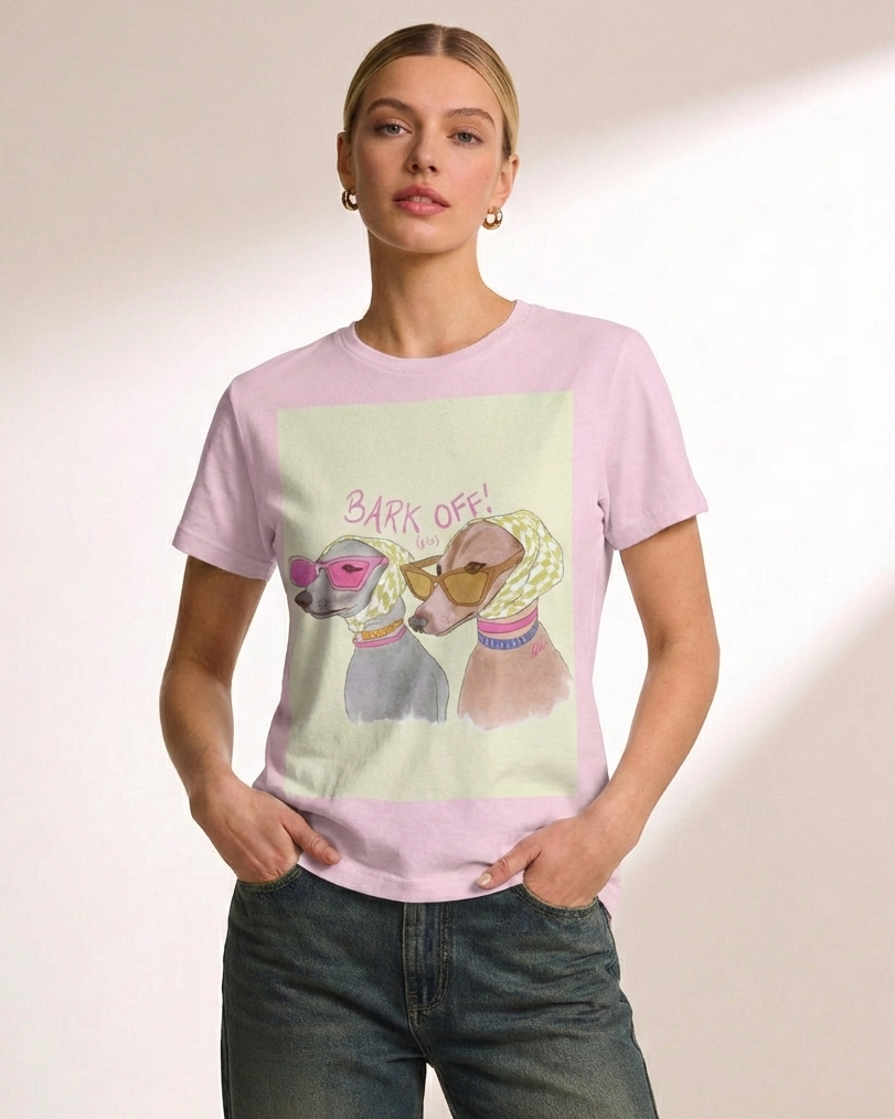 "Bark Off" T-shirt - Heat Mess