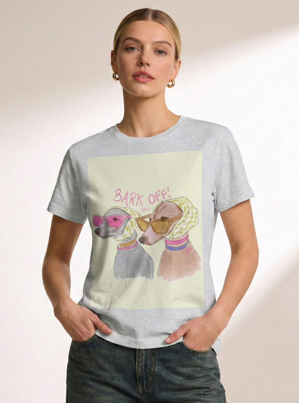 "Bark Off" T-shirt - Heat Mess