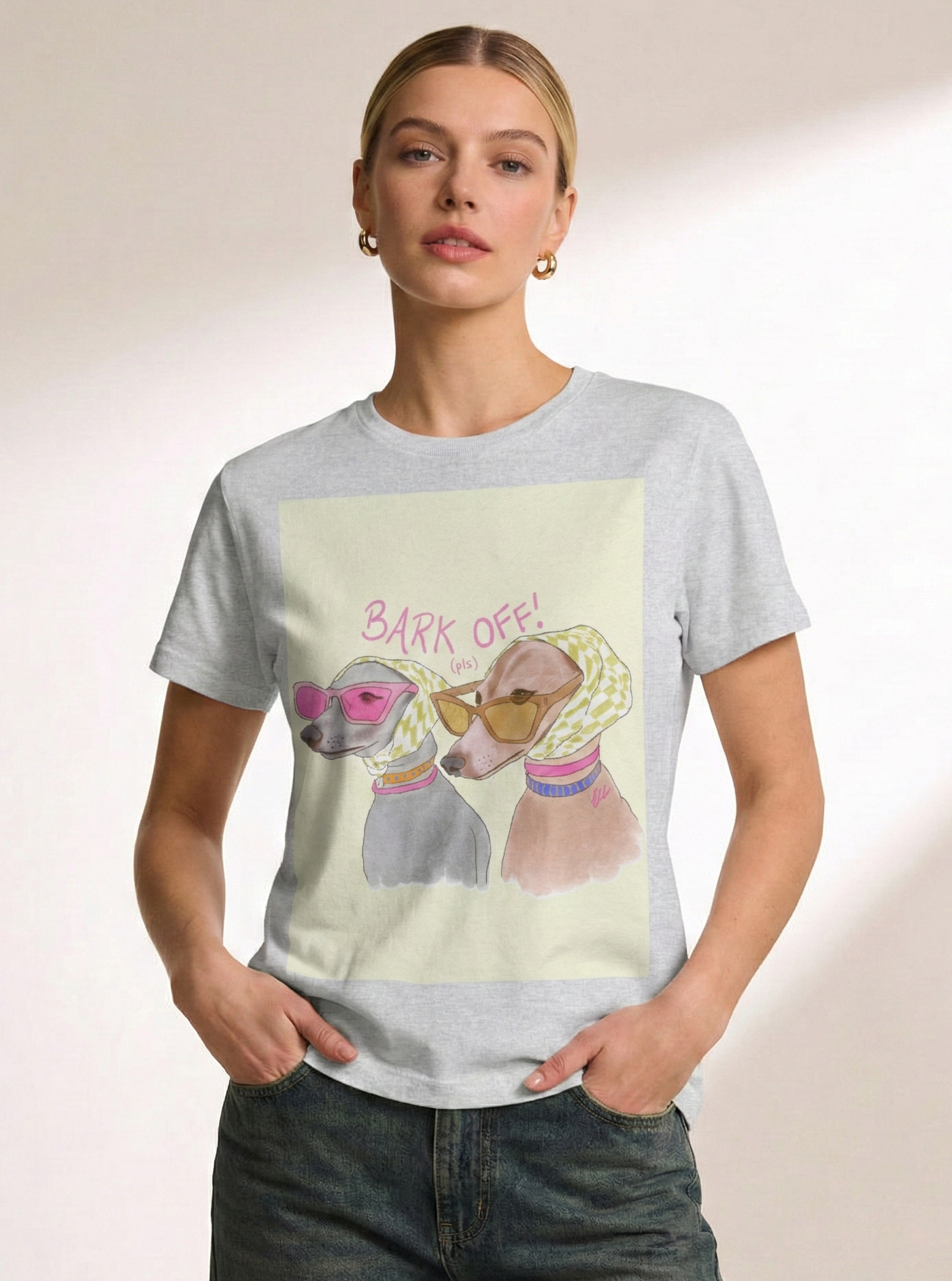 "Bark Off" T-shirt - Heat Mess