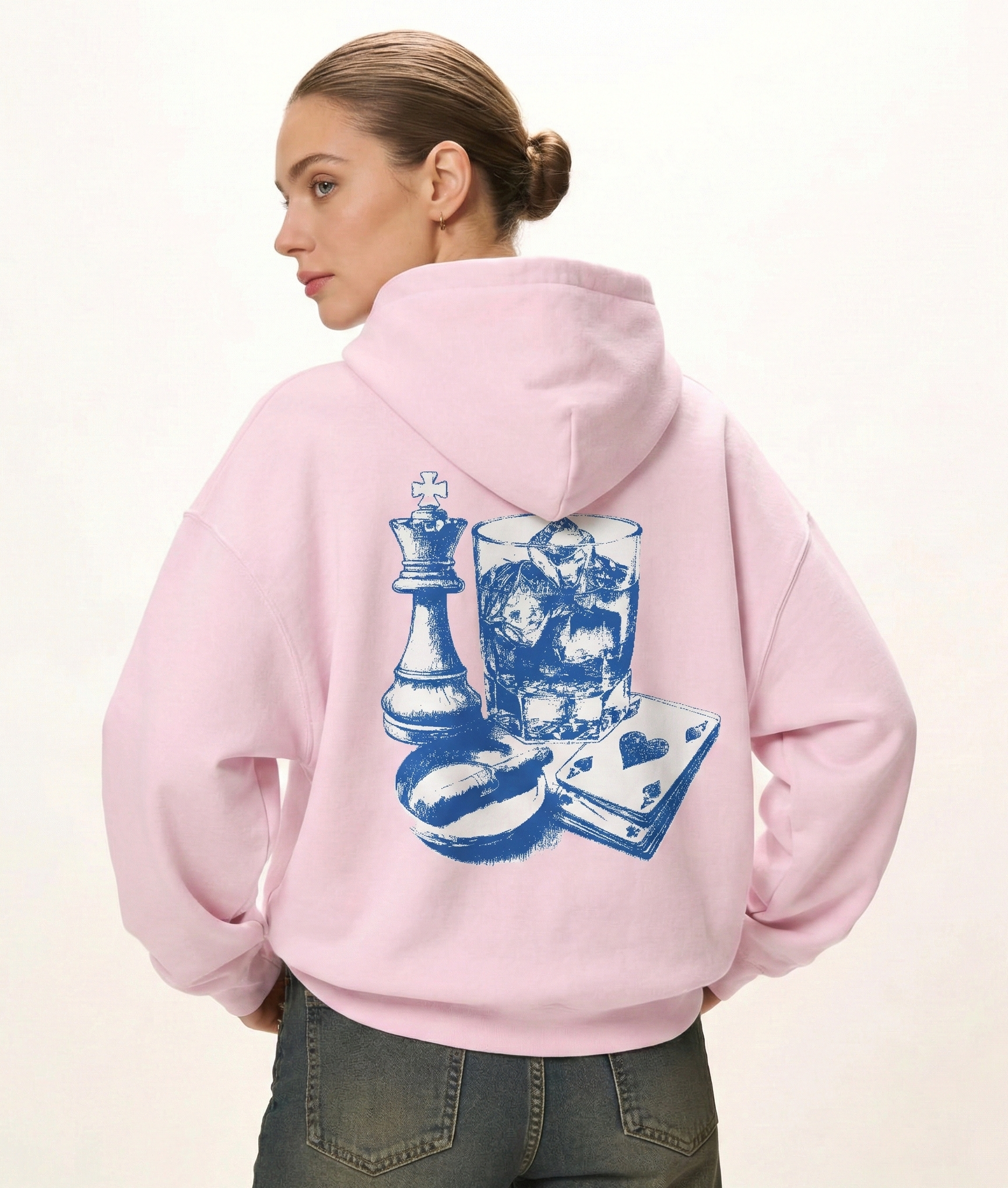 Chess & Whiskey Hoodie - Heat Mess