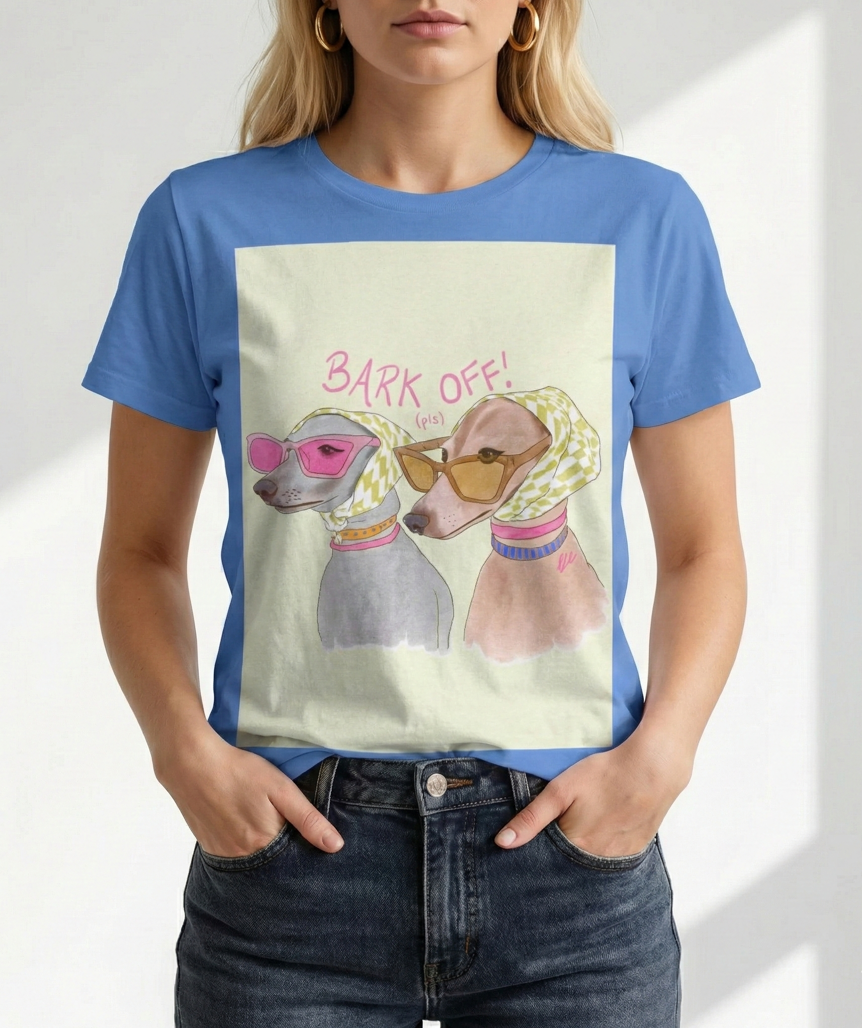 "Bark Off" T-shirt - Heat Mess