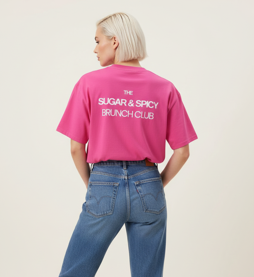 Sugar & Spicy Brunch Club T-Shirt - Heat Mess