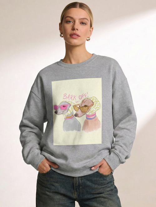 Bark Off Sweatshirt - Heat Mess