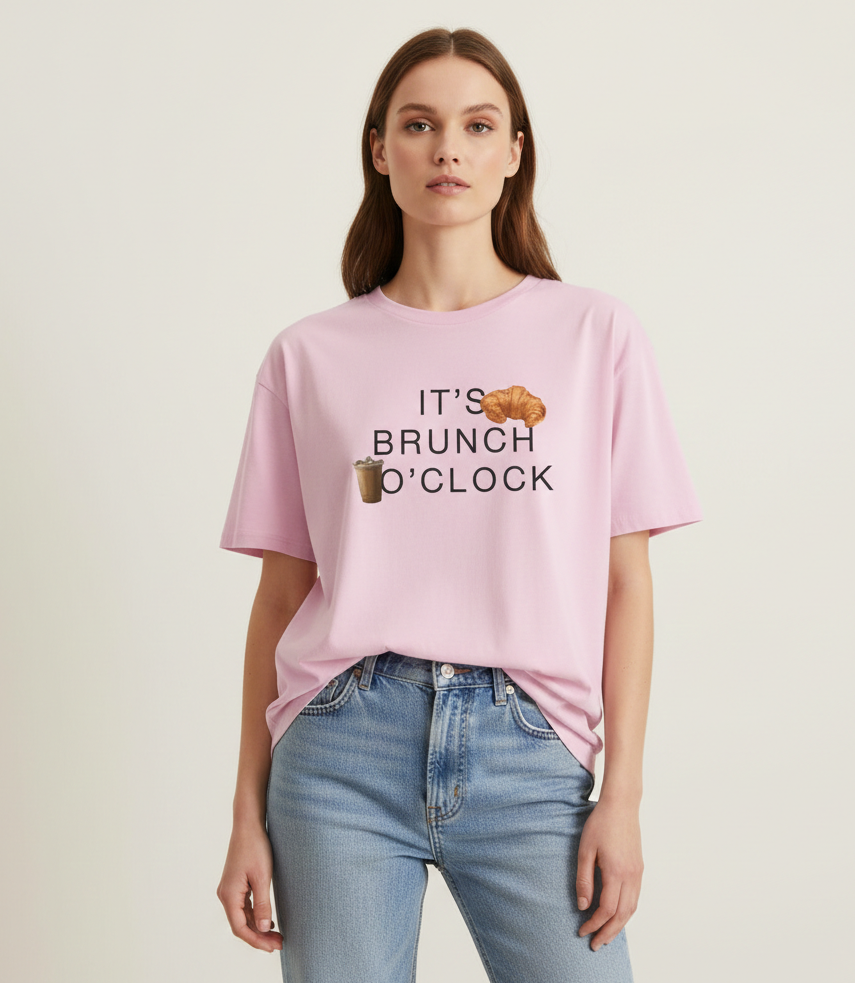 "It's Brunch O'Clock" T-Shirt - Heat Mess